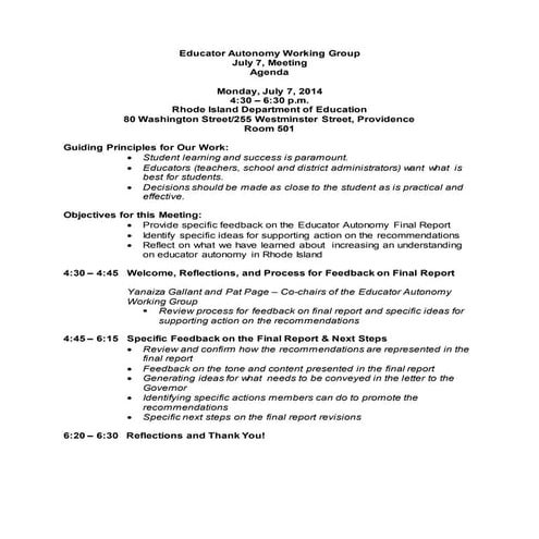 Educator autonomy work group july7 agenda_final