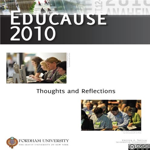 Educause 2010:  Thoughts and Reflections