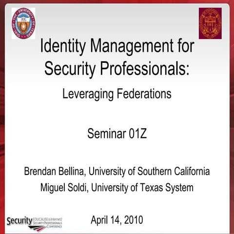 EDUCAUSE_SEC10_Apr2010_Fed_Seminar_Final.ppt