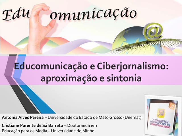 Educomunicação e Ciberjornalismo: ...