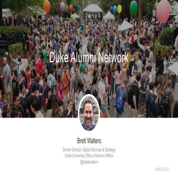 Duke Case Study: LinkedIn Alumni Connect