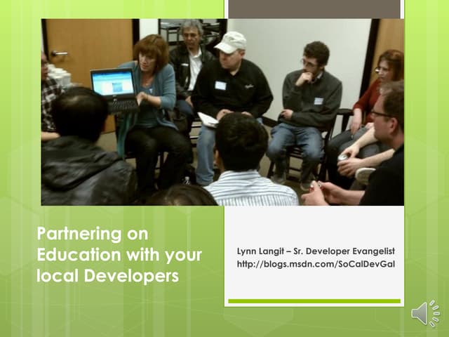 Developers and Educators - Teaching Kids Programming