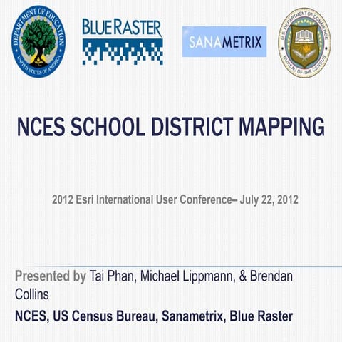NCES School District Mapping