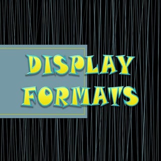 Display Formats