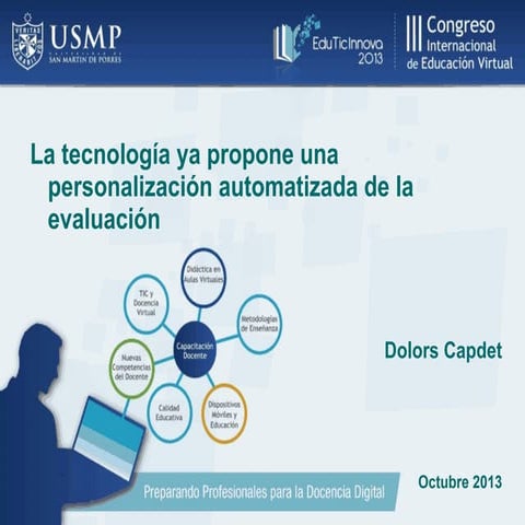Evaluación personalizada y automatizada