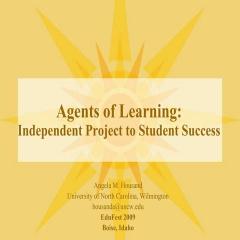 Agents of Learning