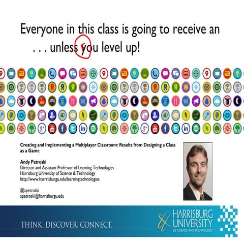 Creating and Implementing a Multiplayer Classroom: Results from Designing a Class as a Game