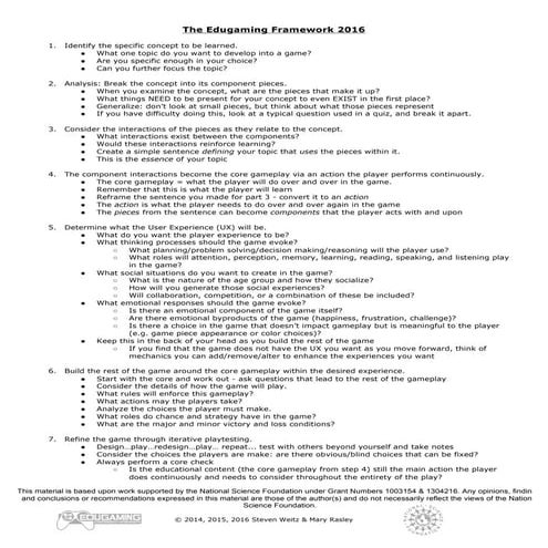 Jenn McNamara - Using Games for Assessment: Why? How? And Examples