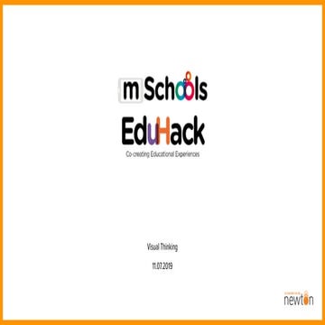 Eduhack mSchools: Taller de Visual Thinking