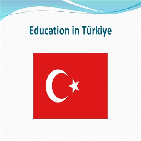 Turkish education system | PPTX