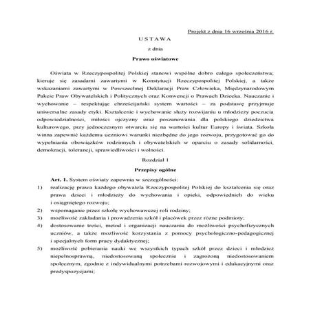 Art 127 Ust 19 Pkt 2 Ustawy Prawo Oświatowe www.slideshare.net