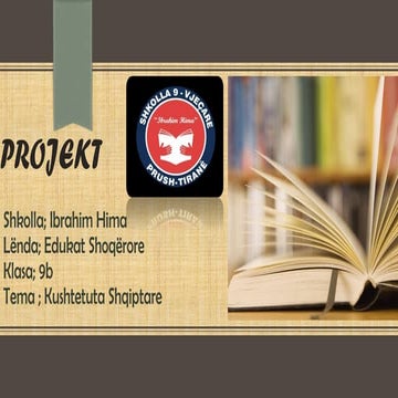 Kushtetuta Shqiptare Deri Ne 1912 Ppt