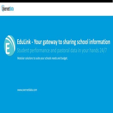 EduLink - Your gateway to sharing school information