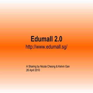 Edumall 2.0 sharing