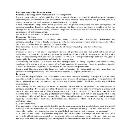 Entrepreneurship Development Unit 2 (SVCET)