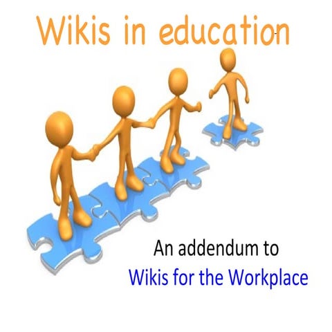 Wikis in Education