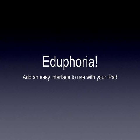 Eduphoria on iPad