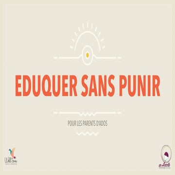 Eduquer sans punir (ados)