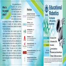 Educational Robotics for Students with disabilities (EDUROB) - brochure
