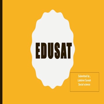 Edusat | PPTX