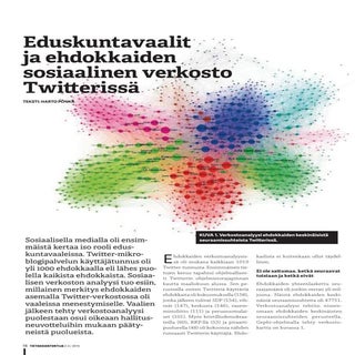 Eduskuntavaalit ja ehdokkaiden sosi...