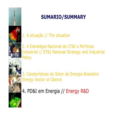 Tendências, diretrizes e desafios governamentais em pesquisa, desenvolvimento...