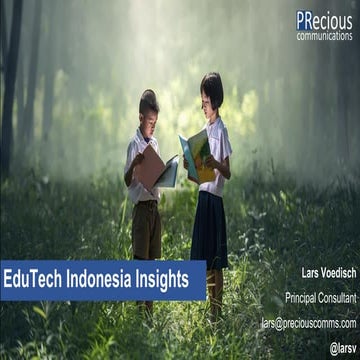 Education Technology - Indonesia insights 2019