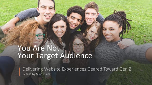 You Are Not Your Target Audience