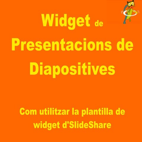 Widget de presentacions de diapositives
