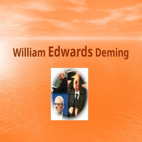 EDWIN DEMING Y EL CONCEPTO DE CALIDAD REVOLUCIONADO | PDF