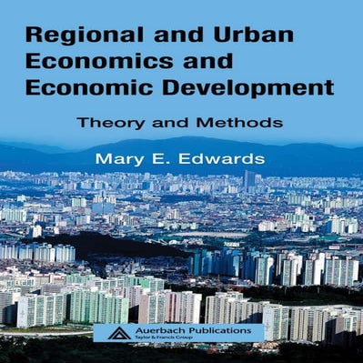 Edwards, Mary E - Regional and Urban Economics and Economic Development ...