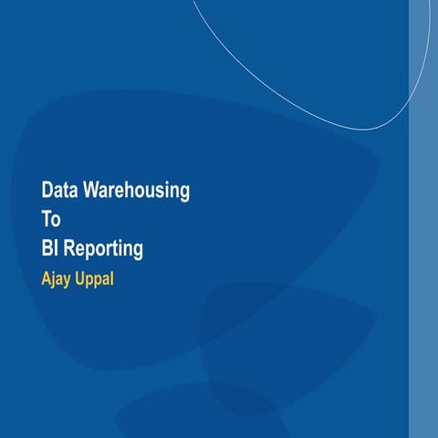 Enterprise DataWarehousing + Management Information