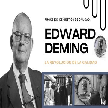 EDWIN DEMING Y EL CONCEPTO DE CALIDAD REVOLUCIONADO | PDF