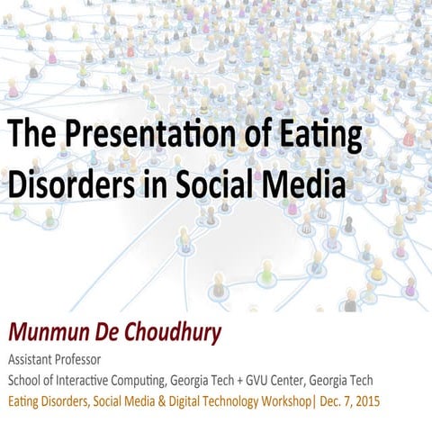 The Presentation of Eating Disorders in Social Media | PDF