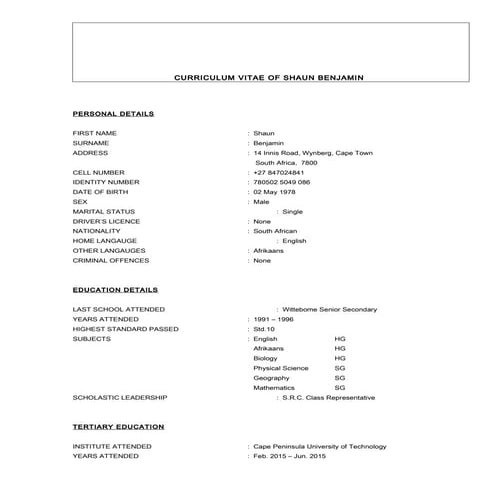 shaun benjamin - Copy