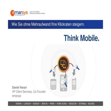 Wie Sie ohne Mehraufwand Ihre Klickraten steigern