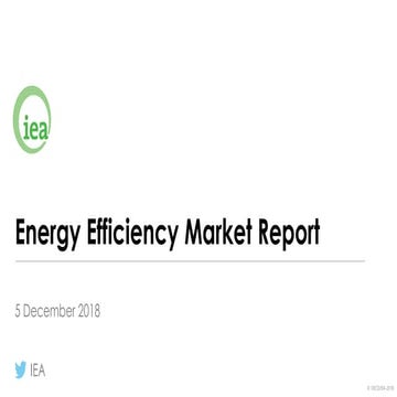 Energy Efficiency 2018 - South African Webinar 