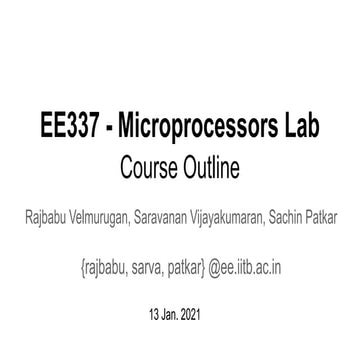 EE337 Course Introduction
