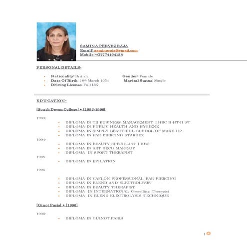 Samina Resume  -4