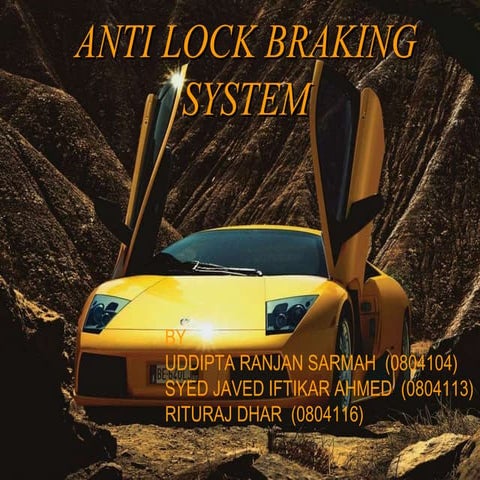 ANTI-LOCK BRAKES