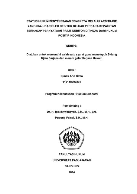 Dimas Ario Bimo presentations