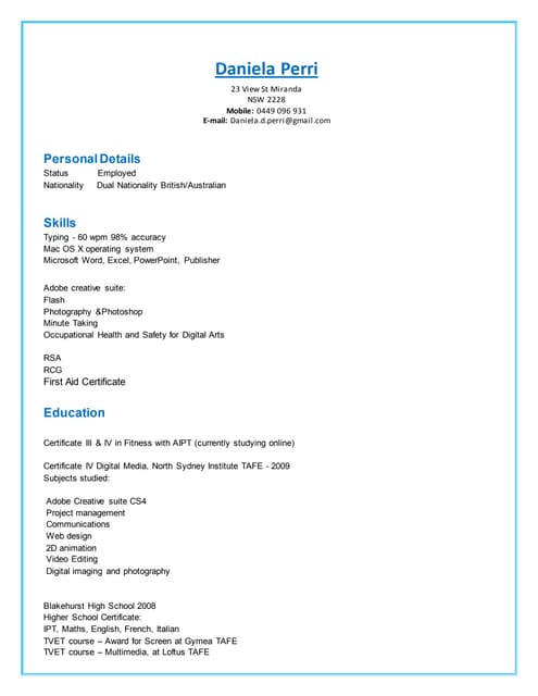 Daniela CV Jan 2017