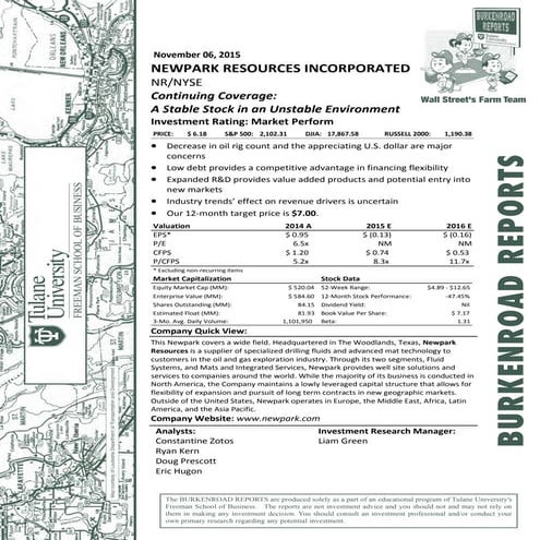 NR Equity Report | PDF