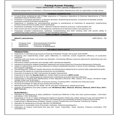 CV Subhash Sharma | PDF