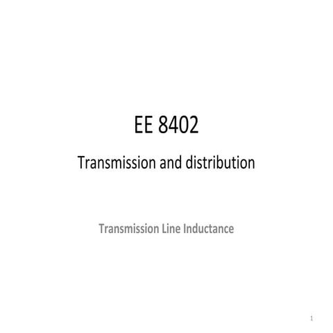 Ee8402 inductance calculation