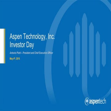 Investor Day 2015 -