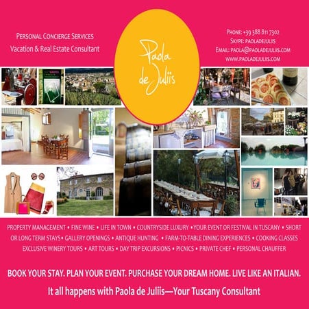 PDJ Tuscany Consultant Brochure