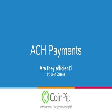 ACH Payments | PPTX