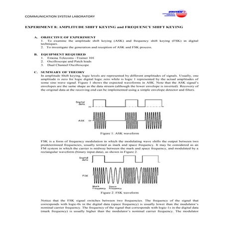 Fsk modulation and demodulation | PDF