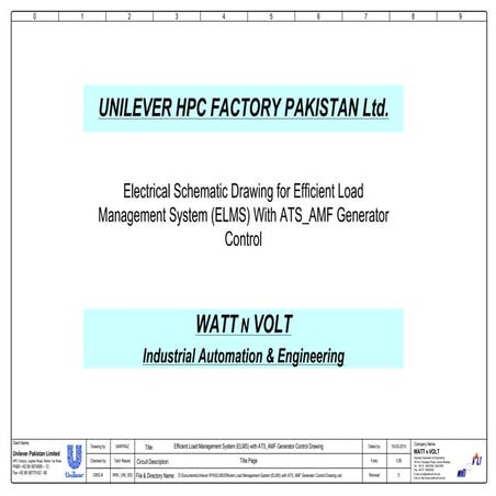 Efficient Load Management System (ELMS) with ATS_AMF Generator Control ...